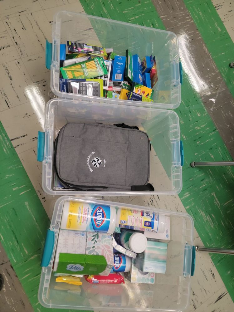 Donated Supplies