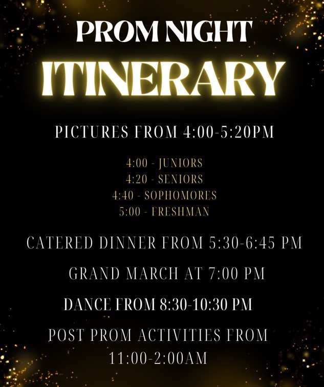 Prom Set for Saturday, April 1st Selby Area School